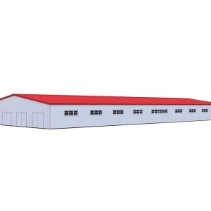 Каркасный ангар 40х100 м